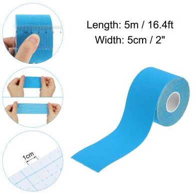The Handy Homestead Aerial Hoop Tape Non Slip Grip Athletic Tape For Lyra Yoga Gymnastics sky Blue