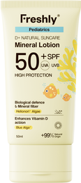 Freshly Cosmetics Pediatrics D+ Natural Mineral Lotion SPF 50+ 50 ml