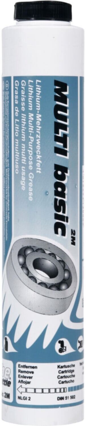 Lithiummehrzweckfett Lube-Shuttle MULTI basic 2M 500g hell Schraubkartusche MATO (3101015)