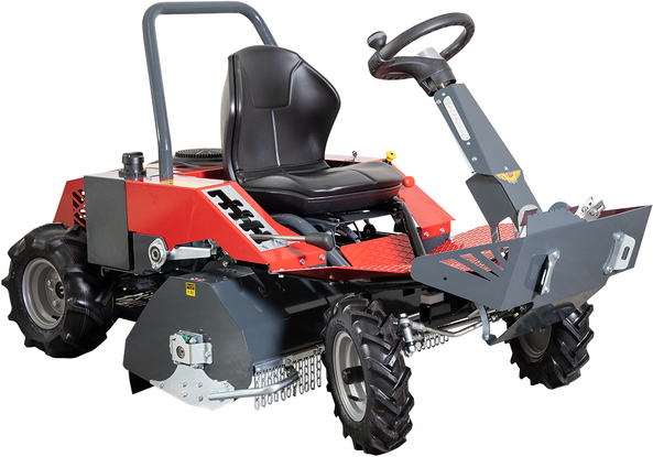 Meccanica Benassi Fox Mini  - Trattorino trinciaerba sfalciatutto - Motore Loncin 452 cc - Trasmissione Idrostatica