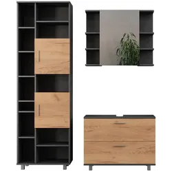 Vicco, Badmöbelset, Ilias mit Hochschrank