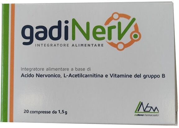 Lanova Gadinerv Integratore Sistema Nervoso 15 Compresse
