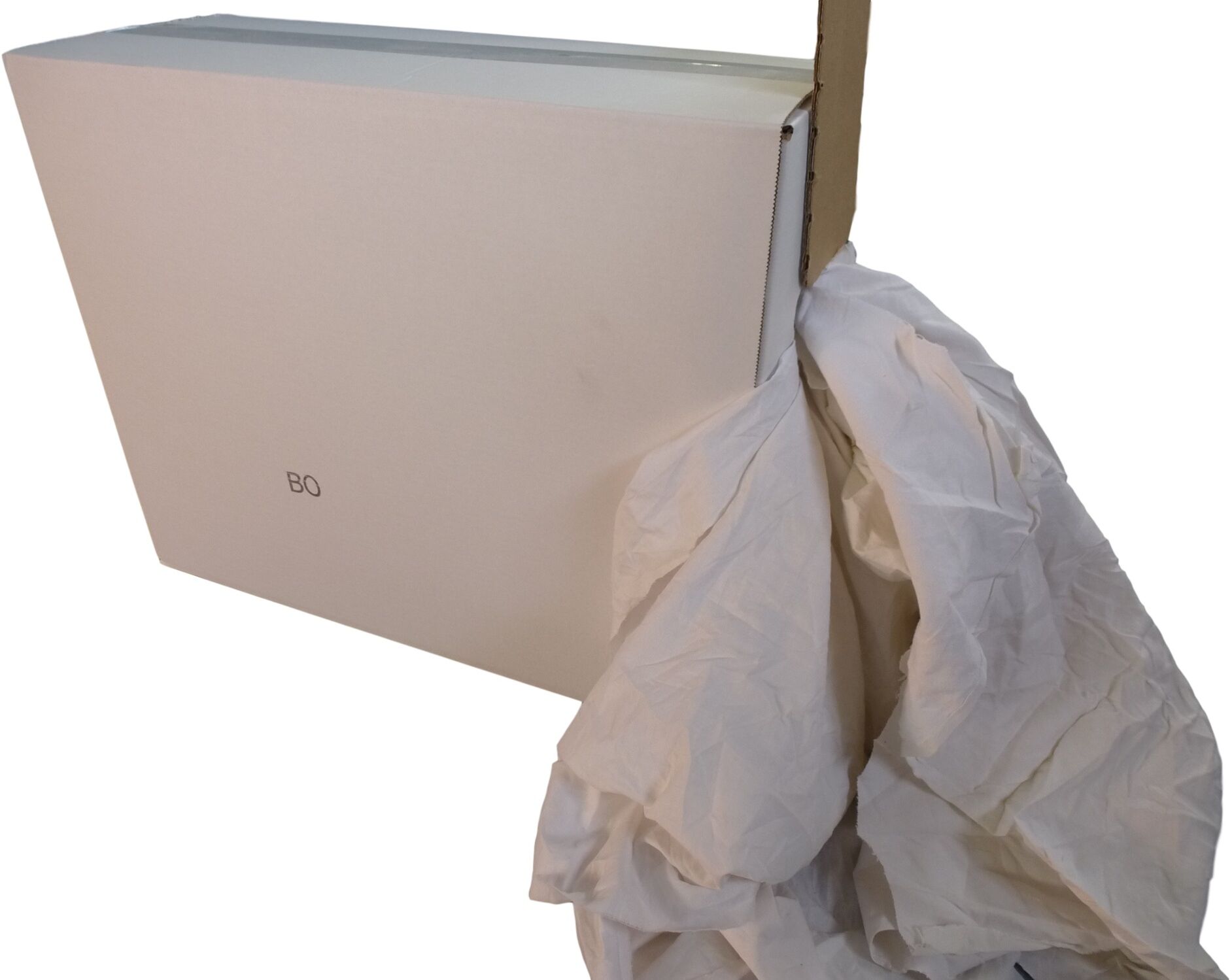 Chiffon d'essuyage blanc optique coton qualité+ 10 kg PROUST B1 Blanc