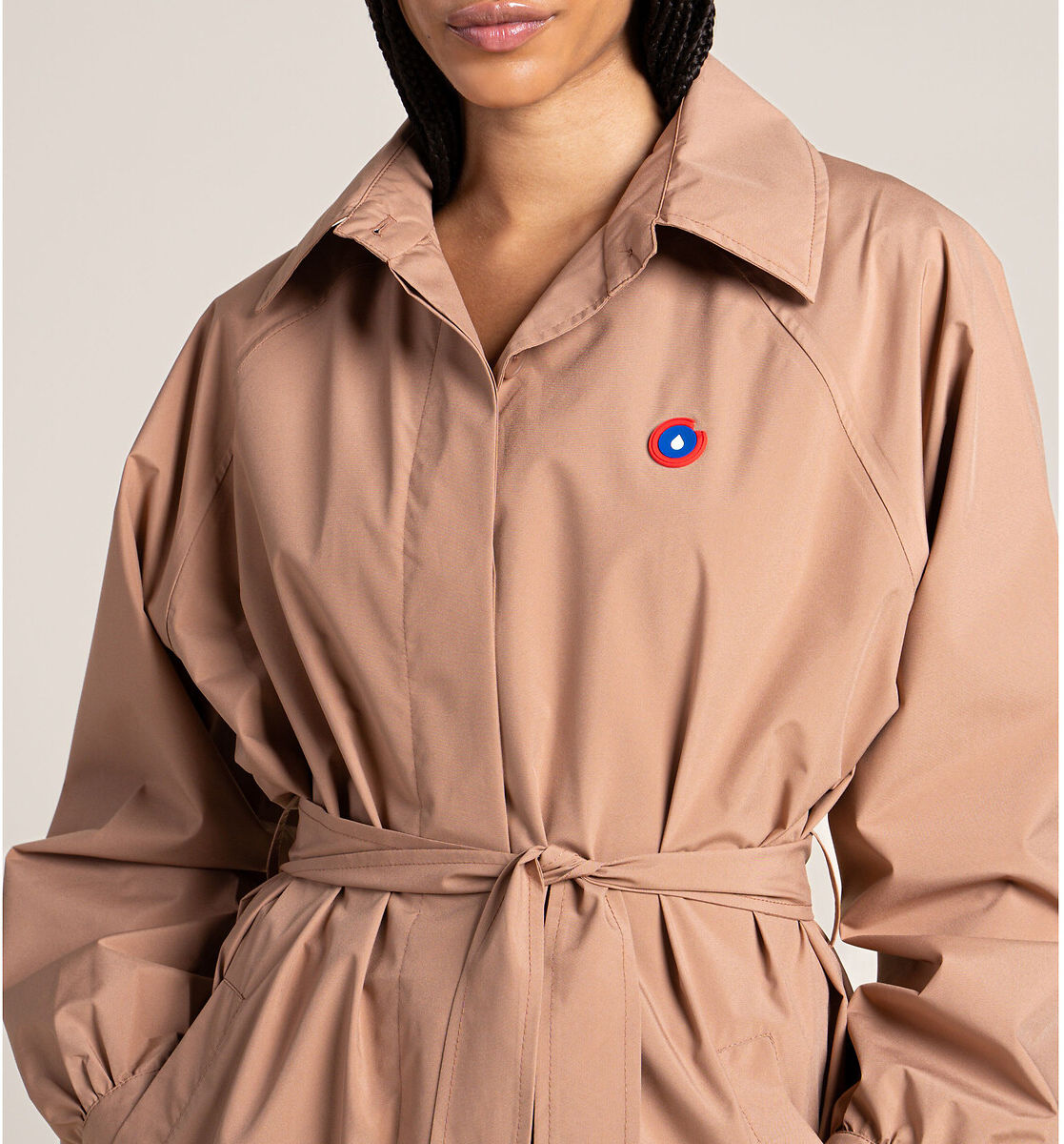 FLOTTE Trench imperméable ceinturé, unisexe, MADELEINE