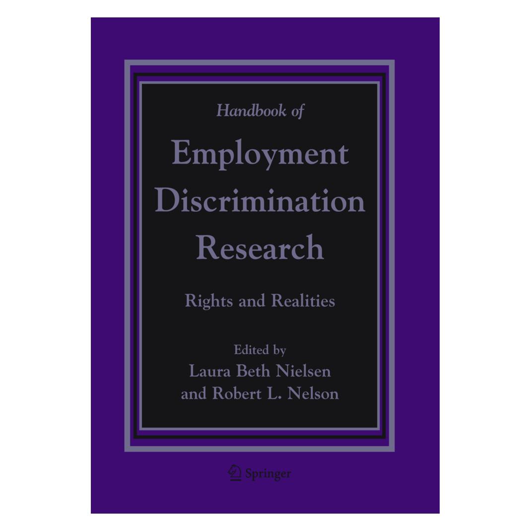 Springer Handbook of Employment Discrimination Research (Englisch, Softcover, Laura Beth Nielsen, Robert L. Nelson) (55378412)