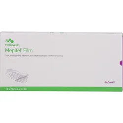Mepitel Film Folienverband 10x25 cm 10 ST