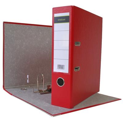 Midori 320 x Ordner A4 8 cm PP Kunststoff Rot Aktenordner Briefordner Breit 80 mm