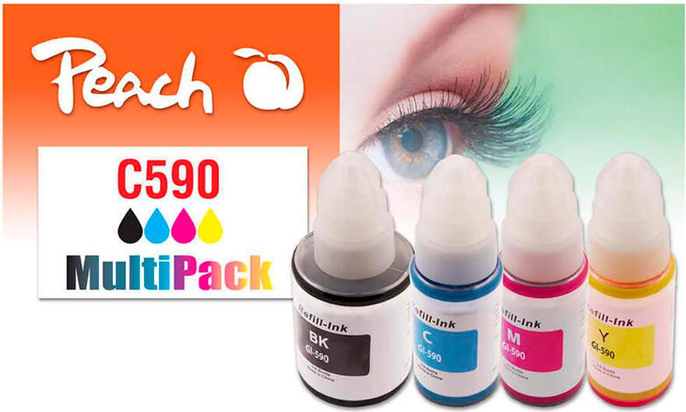 Peach PI100-440 Patroon Canon CISS GI-590 MultiPack
