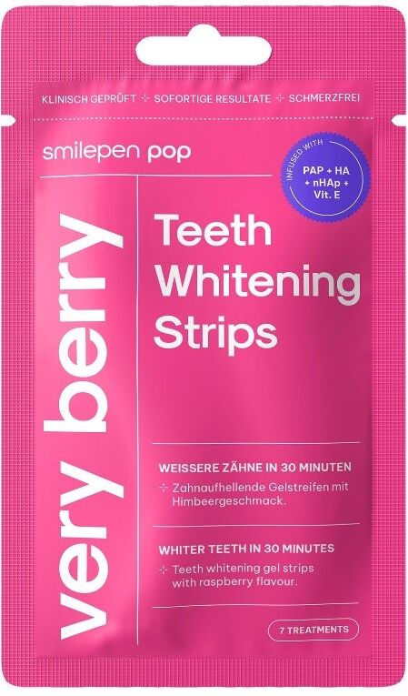 SMILEPEN POP Tiras Dentales Blanqueadoras