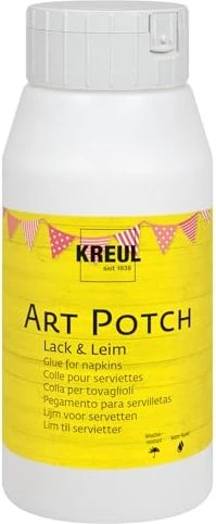 KREUL Servietten-Lack & Leim ART POTCH, matt, 750 ml