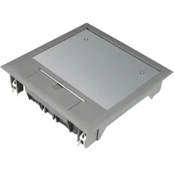 Hager TEH VQ06057011 Versorgungseinheit Q06 f 5mm Bodenbe eg, Elektronikzubehör + Gehäuse, Grau