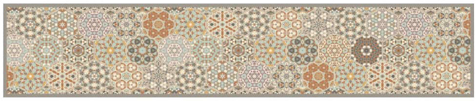 Langley Street Mapleville Kitchen Mat hexagon 60 x 300 cm
