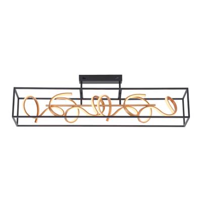 PAUL NEUHAUS LED Deckenleuchte "SELINA", schwarz, 4, 1 Stk., Leuchten, dimmbar, Simply Dim, LED Deckenleuchte