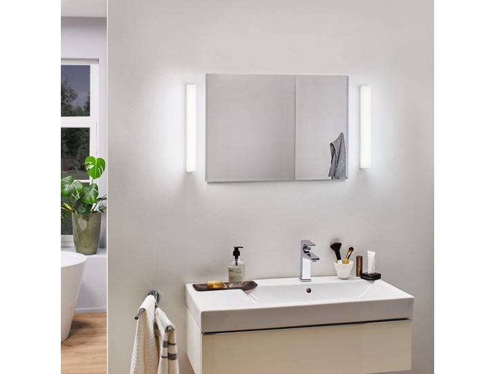 Luno LED Wandleuchte 6W IP44 Aluminium - Paulmann - Badezimmer - Modern - Metall - Eckig