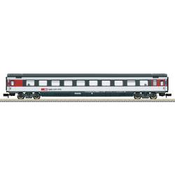 MiniTrix T18621 N Großraumw.EC 2.Kl. SBB Schnellzugwagen Typ Bpm der Schweizerischen Bundesbahnen (SBB/CFF/FFS). Großraumwagen 2. Klasse.