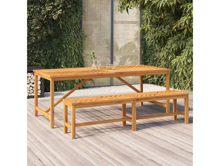 Brun Magnifique Banc de jardin - 2 PLACES - 180cm bois massif d'acacia 180x35x45cm - Banc Park CL7263020