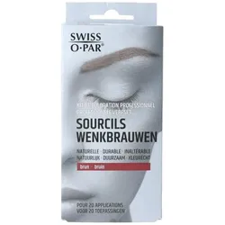 Swiss O Par, Augenbrauenfarbe, Swiss-O-Par Professional Eyebrow Dye Set Brown 1 Piece (Braun)