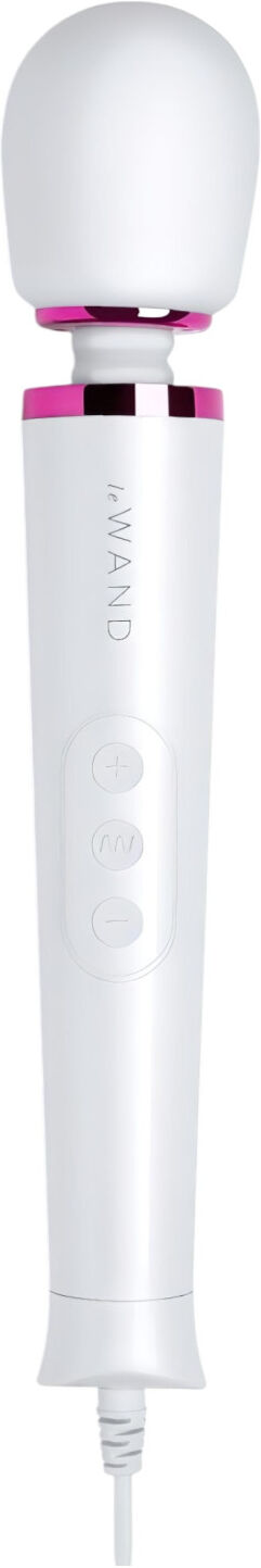 Le Wand Petite Plug-In - Elektrisk Massagevibrator Til Stikkontakt (Hvid)