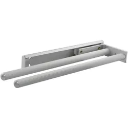 Grimme, Möbelausstattung, Geschirrtuch-Auszug Pluto 2-armig 330 mm Alu silber matt (1 Stk.)