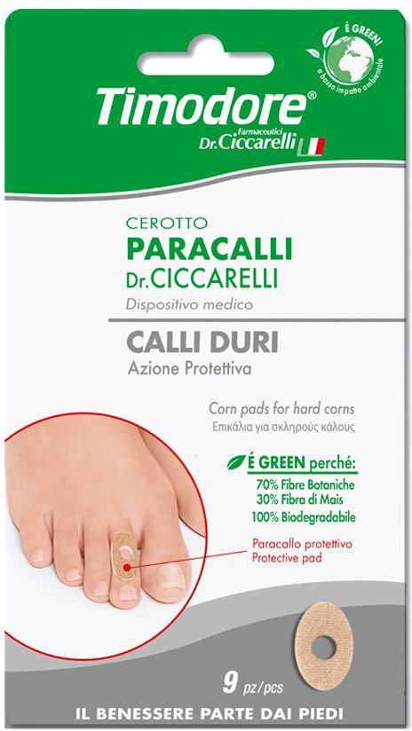 FARMACEUTICI DOTT.CICCARELLI Dott. Ciccarelli Cerotti Paracalli per Calli Duri, 9 Pezzi