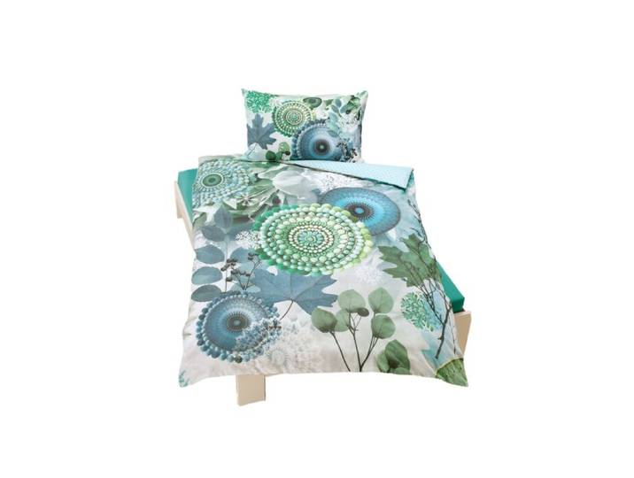 Bettwäsche mit Wintermandalas – 2x65x65 cm / 200x210 cm
