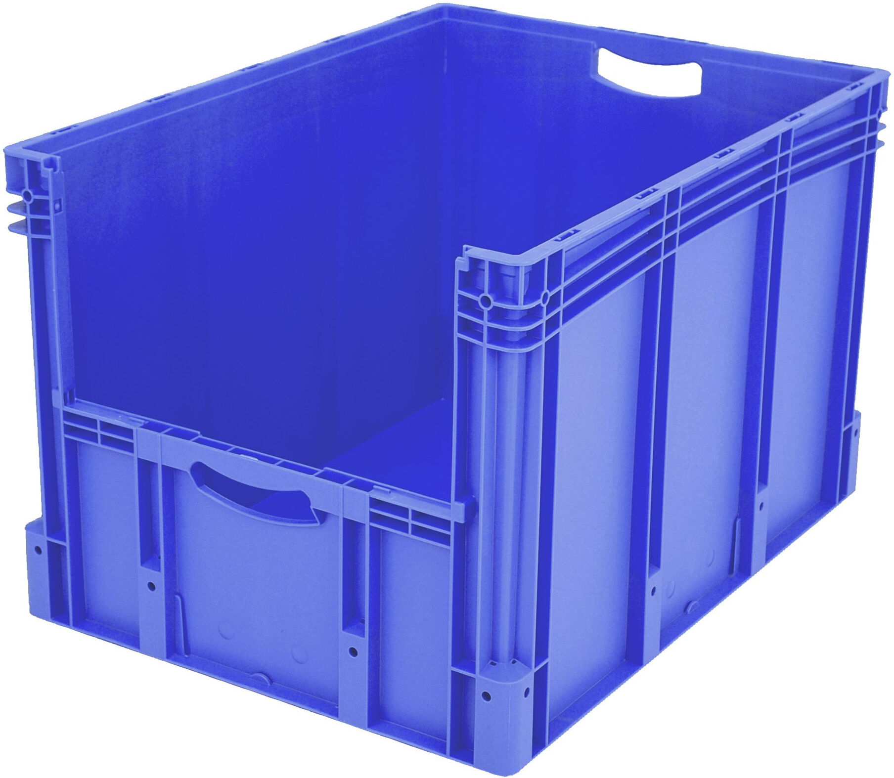Bito Eurostapelbehälter XL Set / XL 86524 L800xB600xH520 mm, blau Etikett (22575)