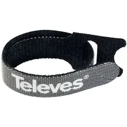 Televes Nylonklettband 10er m.Televes-Logo KBL (VE10)