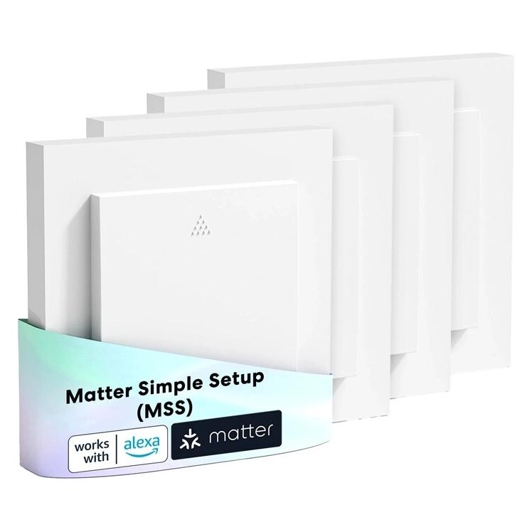 Meross Smart Wi-Fi Roller Shutter Switch (4 Pack) MRS105 (MRS105MAQUA-EU)