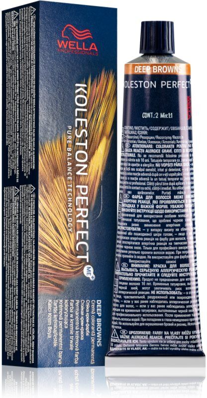Wella Professionals Koleston Perfect ME+ Deep Browns Permanent-Haarfarbe Farbton 7/71 60 ml