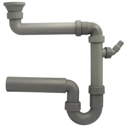 Adapter für IKEA®-Spülen-Ablauf-und Siphon 1 1/2` DN50