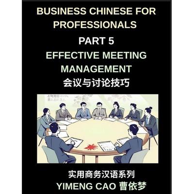 Business Chinese for Professionals (Part 5)- Effective Meeting Management in China, Strategies, Language, and Cultural Insights for International
