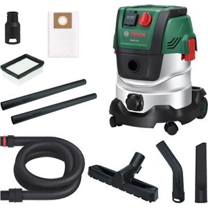 Bosch Nass-Trockensauger PAS20-220P, 20 Liter, 1200 Watt, Edelstahlbehälter, mit Steckdose