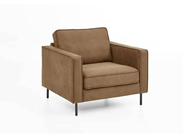 Atlantic Home Collection Sessel Weston, 95/87/81 cm, Braun, 1, 1 Sessel