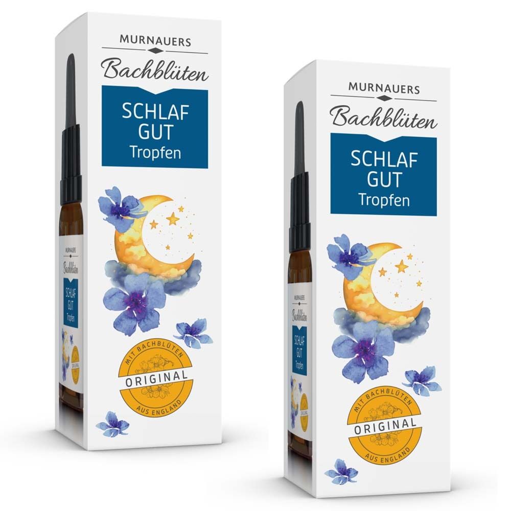 Bachblüten Murnauers Schlaf Gut Tropfen Doppelpack 2x20 ml