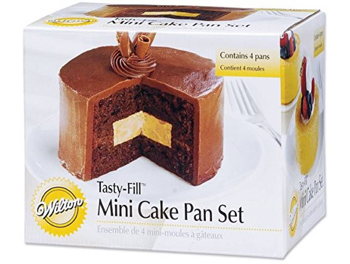 Wilton Mini Tasty Fill Cake Pan Bakvorm, Set/2