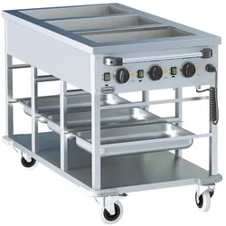 Bain-Marie Wagen 3/1.