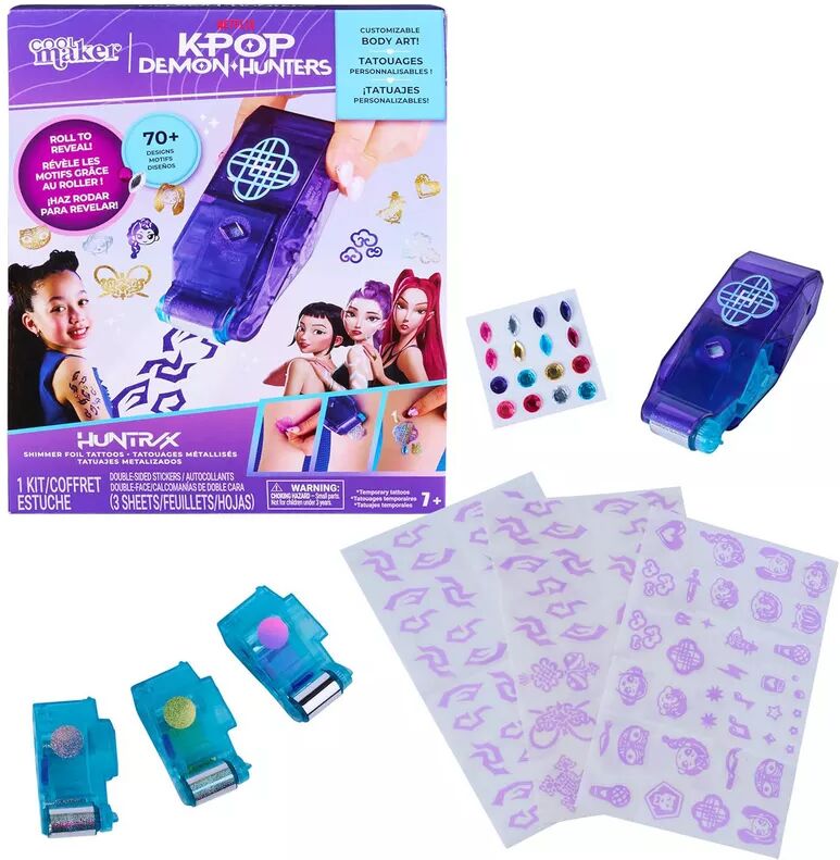 Spin Master - KPOP Body Art Tattoo Studio, Multicolor