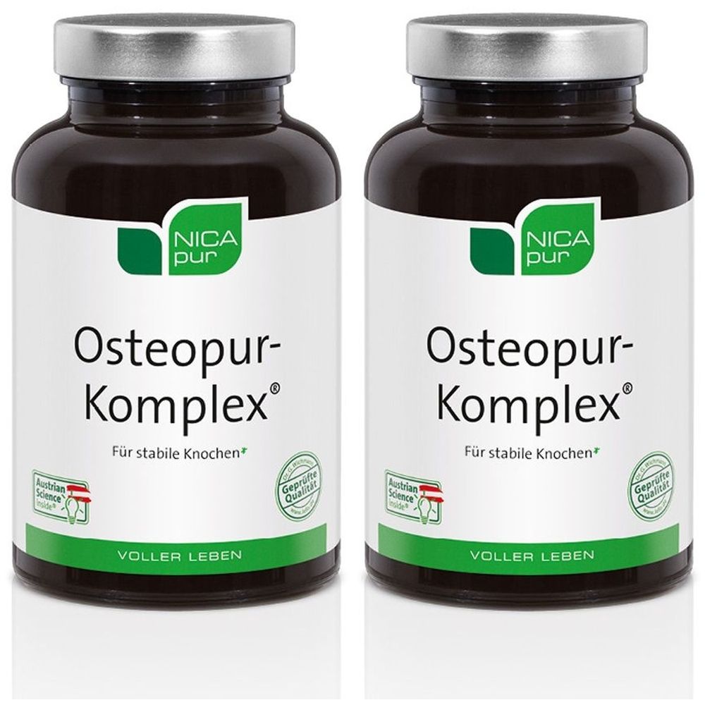 Nicapur Osteopur-Komplex Kapseln 2x 2x90 St