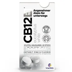 CB12 boost Eucalyptus white Kaugummi 10 St