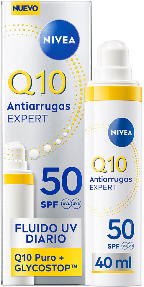Nivea Q10 Fluido Antirrugas Expert Fps 50 40 ml