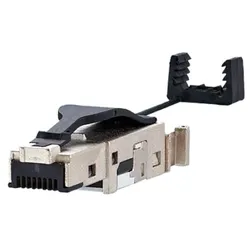 METZ CONNECT Stecker E-DAT Industry IP20 RJ45 field plug black