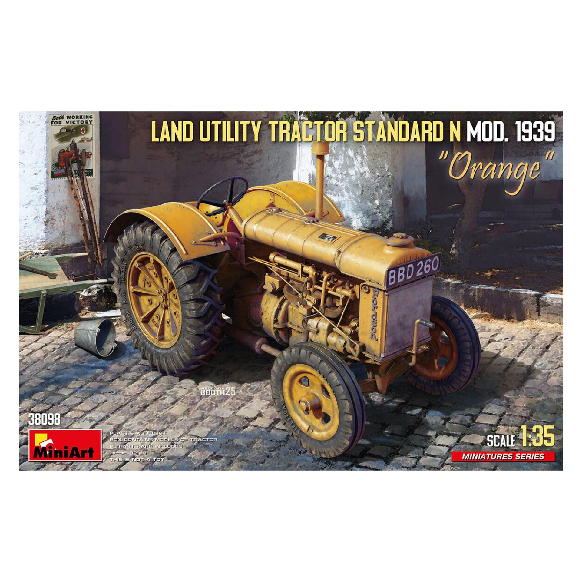 Other 1:35 Ackerschlepper Std.N Orange Mod.39 (550038098)