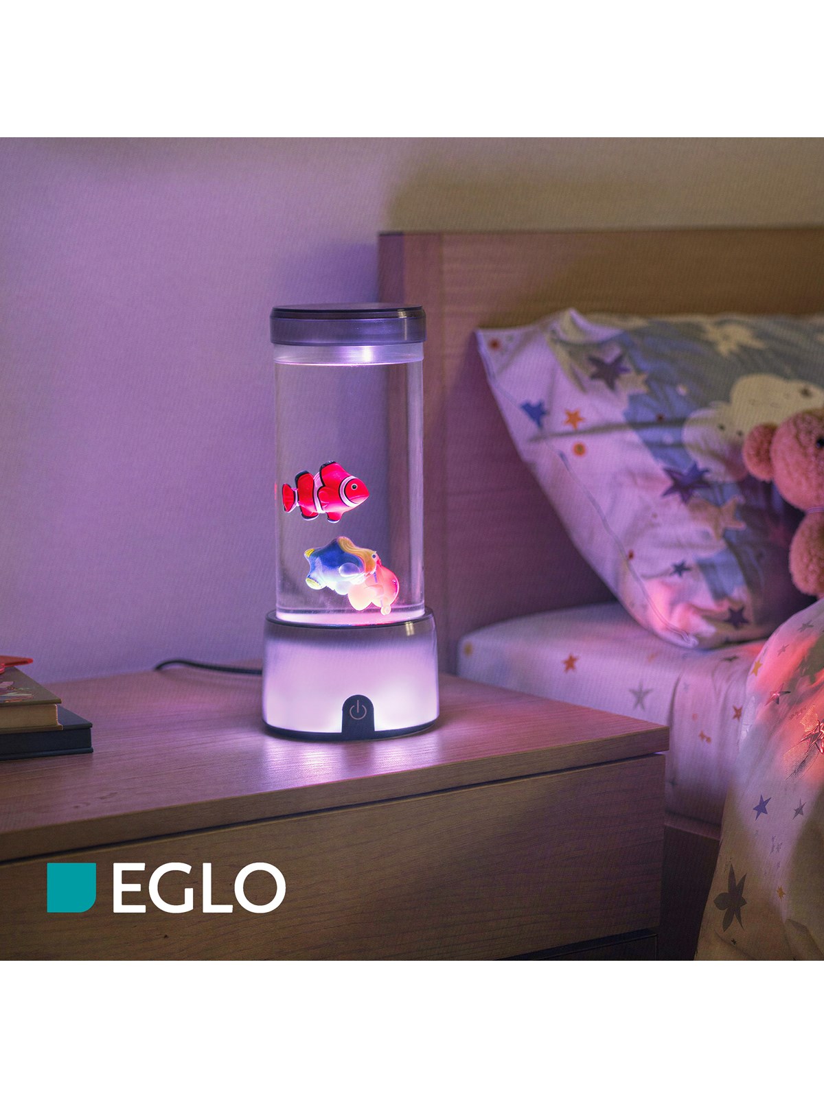 EGLO AQUA TISCHLAMPE H220 RGB 5W USB-C WIEDERAUFLADBAR