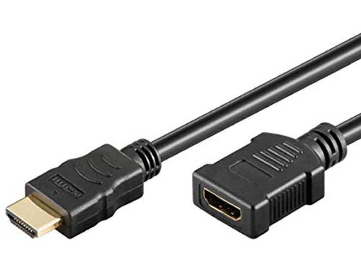 Microconnect - Hdm19190.5Fv1.4 0,5 m HDMI HDMI HDMI zwart