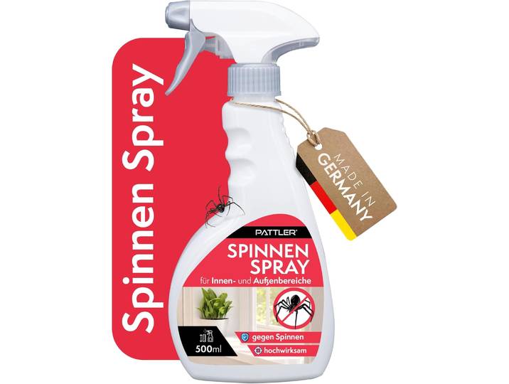 Insektenspray PATTLER Schutzbarriere gegen Spinnen , weiss (weiß), Schädlingsbekämpfungsmittel, Insektenspray, 500 ml