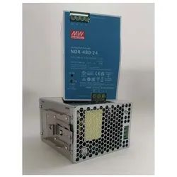 Ernitec 24V, 480W Din-Rail Power (480 W), PC Netzteil, Blau