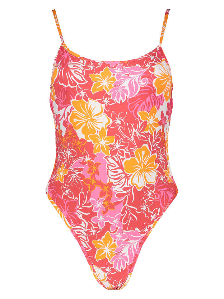 Roxy Badeanzug "Sea Spray" in Rot/ Orange - S