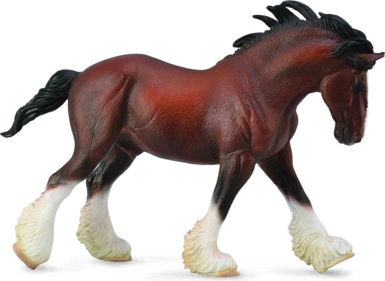 Collecta Clydesdale-hengst XL Dierbeeld