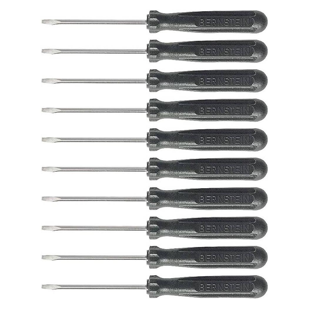 Bernstein Tools 4-301-VE10 Schlitz-Schraubendreher Klingenbreite: 2.0 mm Klinge (4-301-VE10)