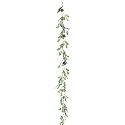 Kunstgirlande CREATIV GREEN "Girlande", grün, L:178cm, Kunststoff, Kunstpflanzen, mit Zapfen